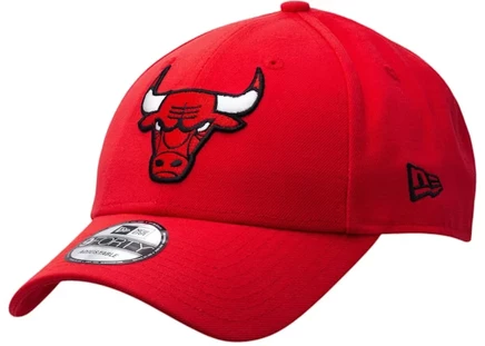 Мужская кепка New Era 9Forty Chicago Bulls The League регулируемая, красная