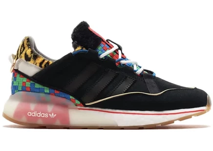 Мужские кроссовки Adidas ZX 2K Boost atmos, черные/разноцветные
