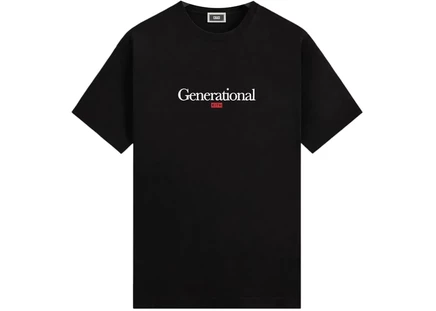 Футболка KITH Generational Quote, черная