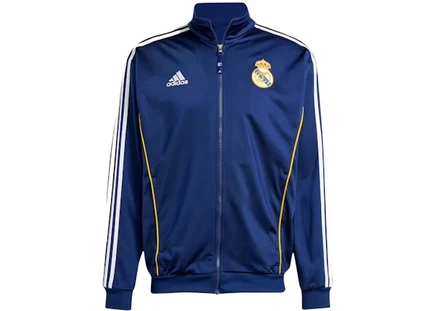 Мужская олимпийка Adidas Real Madrid 99/00, темно-синяя