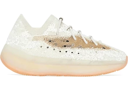 Детские кроссовки adidas yeezy 380 yecoraite с отражающей отделкой