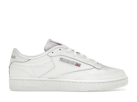 Мужские кроссовки Reebok Club C 85, бело-серые