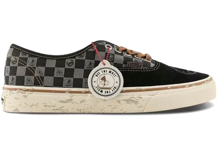 Мужские кеды Vans Authentic Molly, черно-коричневые