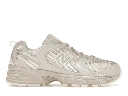 Мужские кроссовки New Balance 530 низкие, кремовые