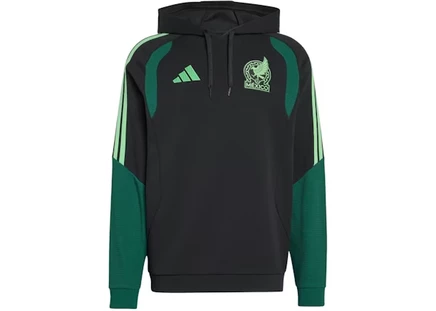 Мужское худи Adidas Mexico 2026 Tiro Sweat, черное