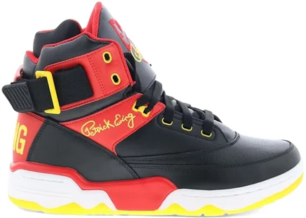 Мужские кроссовки Ewing 33 Hi, черно‑красно‑желтые