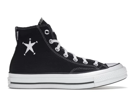 Мужские кеды Converse Chuck Taylor 70 Hi Stussy, черные