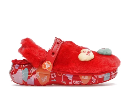 Мужские кроксы Crocs Classic Clog Sweethearts, красно‑многоцветные