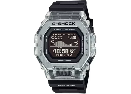 Мужские часы Casio G-Squad GBX-100S-1, с черным циферблатом