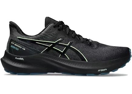 ASICS GT-2000 12 GTX Black Illuminate Green black/illuminate green