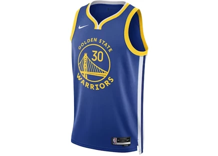 Мужская майка nike stephen curry icon, сине-бело-желтая