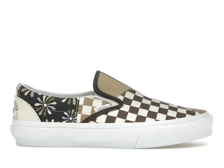 Мужские слипоны vans slip-on patchwork, многоцветные