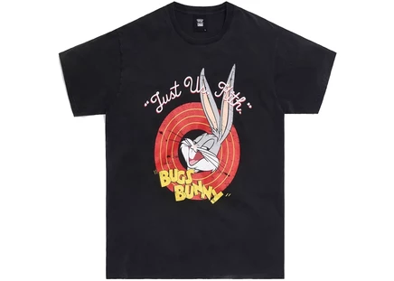 Футболка Kith x Looney Tunes Bugs, чёрная