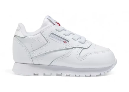 Детские кроссовки Reebok Classic Leather, белые