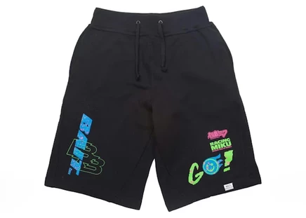 Мужские шорты BAIT x Goodsmile Racing Miku, черные