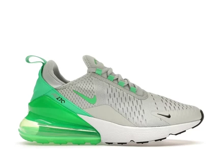 Мужские кроссовки Nike Air Max 270, серебристые/зеленые