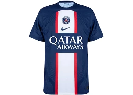 Мужская игровая футболка Nike PSG 2022/23 Home, темно-синяя