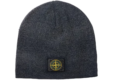 Supreme Stone Island Reflective Beanie Navy navy
