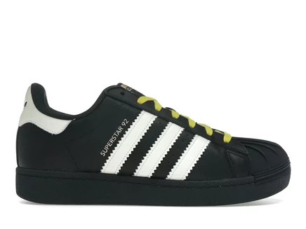 Мужские кроссовки Adidas Superstar 92 by Pharrell, черно-белые