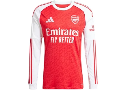Детская футболка Adidas Arsenal 25/26, красно-белая