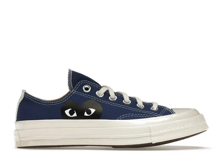Унисекс кеды Converse All Star 70 Comme des Garçons, голубой/айвори/черный