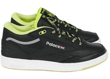 Reebok Club C Mid II Revenge Palace Black Acid Yellow core black/acid yellow/footwear white