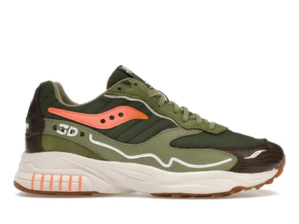 Мужские кроссовки Saucony 3D Grid Hurricane, черепаховые