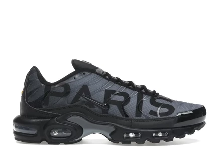 Мужские кроссовки Nike Air Max Plus PSG, черно-серые