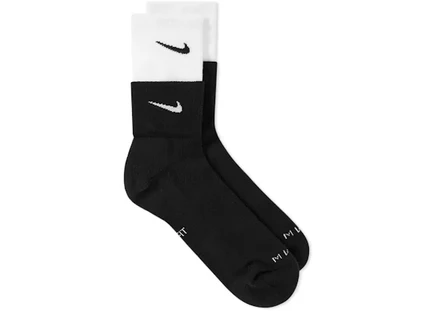 Унисекс носки nikelab x mmw double layer, черные