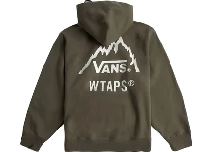 Мужское худи Vans Vault x WTAPS, дымчато-оливковое