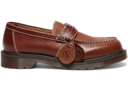 Мужские лоферы Dr. Martens Penton кожаные, янтарные