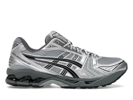 Мужские кроссовки Asics Gel-Kayano 14, серебристо-черные