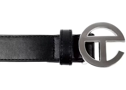 Унисекс ремень Telfar Logo Belt, черный