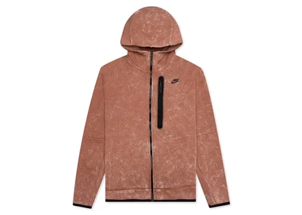 Мужская толстовка Nike Tech Fleece на молнии, серая