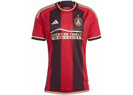 Футболка Adidas Atlanta United FC Home 23/24, черно‑красная