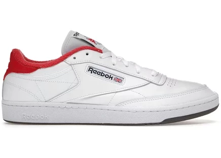 Мужские кроссовки Reebok Club C 85 Eric Emanuel, бело-красные