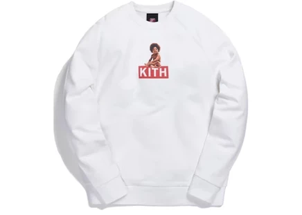 Мужской свитшот Kith x Biggie Classic Logo, белый
