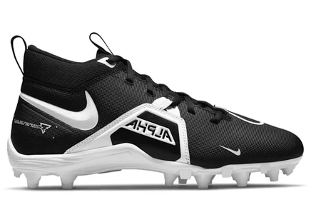 Мужские кроссовки Nike Alpha Menace Varsity 3, черно-белые