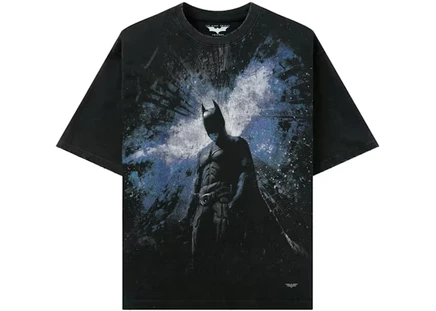 Мужская футболка YoungLA x Batman Midnight, темно-синяя