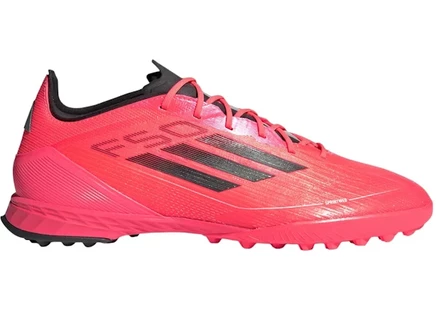 Футбольные бутсы Adidas F50 Pro Turf, turbo/черные/платиновые