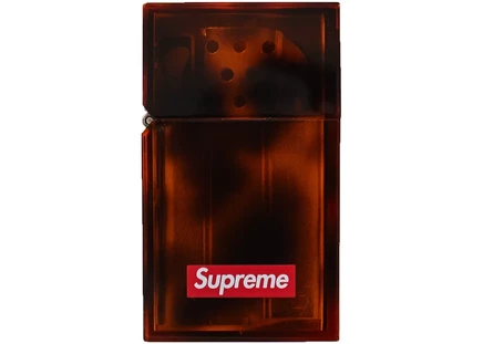 Supreme Tsubota Pearl Hard Edge Lighter Tortoise tortoise