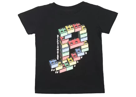 Детская футболка Billionaire Boys Club Youth Blocks, черная