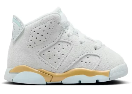 Детские кроссовки Jordan 6 Retro Craft Paris Olympics, перламутровые
