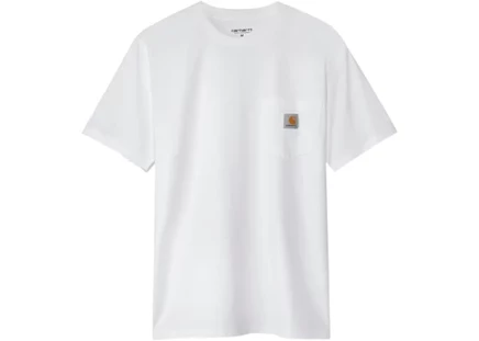 Мужская футболка carhartt wip pocket, белая
