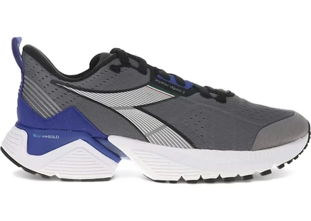 Мужские кроссовки Diadora Mythos Blushield Vigore 2, стально-серые/чёрные