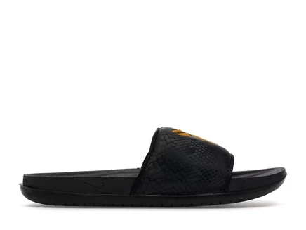 Мужские сланцы Nike Kobe Offcourt Slide, черные/золотистые