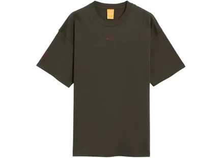 Мужская футболка Nike x NOCTA CS, хаки/красная