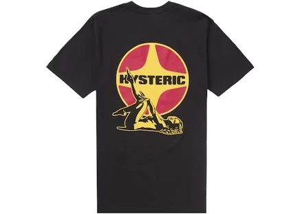 Мужская футболка Supreme Hysteric Glamour Pin Up, черная
