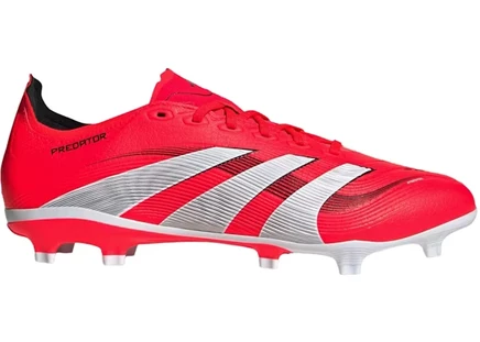 Мужские бутсы Adidas Predator League, красно-бело-черные