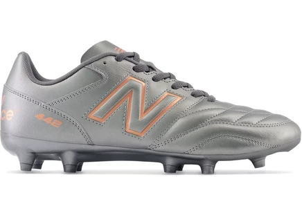Бутсы New Balance 442 Academy FG v2, серебристые